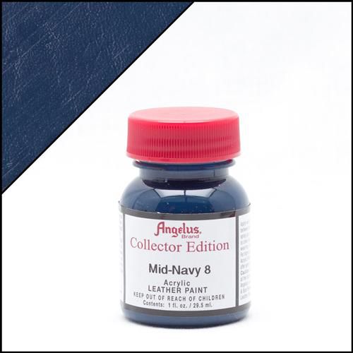 angelus leather paint navy blue